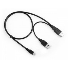 Cable USB SYTEK USB2.0 a miniB 5pin hard drive data power